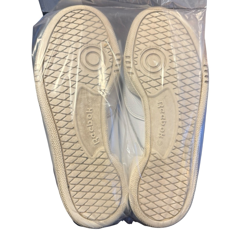 Reebok Club C 85 Sneakers Shoes Chalk Glen Green Suede‎ White Leather Mens 6 - Picture 3 of 10
